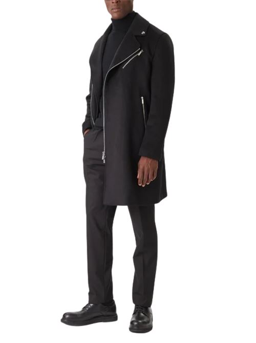 Cappotto in misto lana con zip Karl Lagerfeld | KM554751990